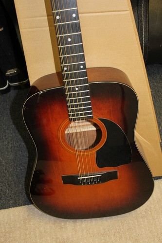 Vintage Hohner HG512 TS Acoustic / Electric 12-String - Picture 2 of 15
