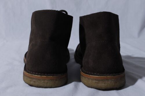 Brooks Brothers Men's Brown Suede Gum Sole Chukka Boots Shoes 10 - Picture 4 of 7