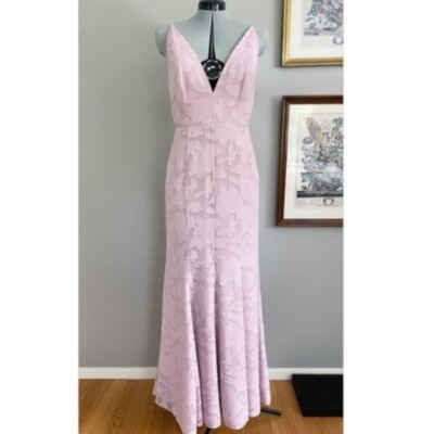 BHLDN x Fame and Partners Magnolia Dress Lilac Bridesmaid Cocktail Dress  | eBay
