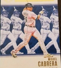 2021 Panini Diamond Kings The Art Of Hitting MIGUEL CABRERA Detroit Tigers AOH-7