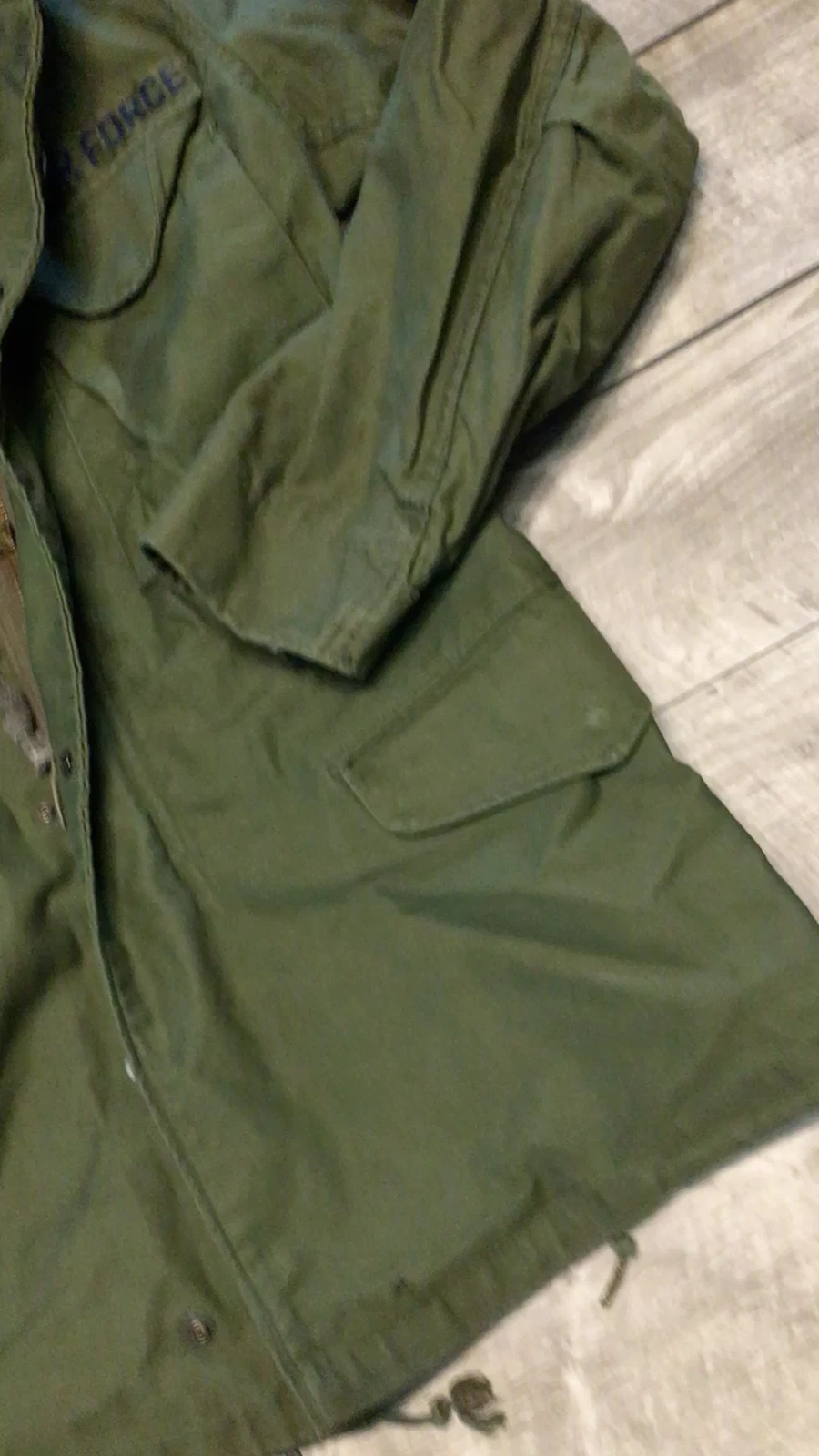  vtg cold weather og-107 field jacket