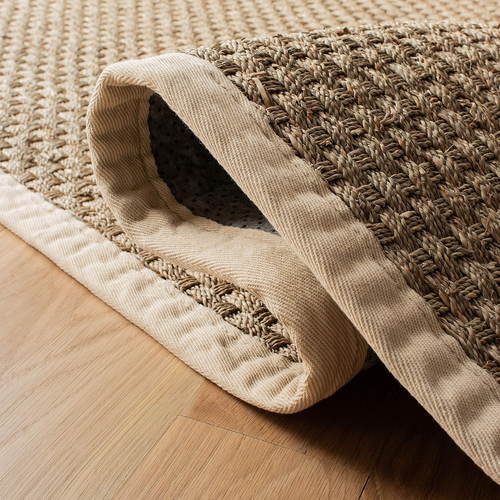 Natural Fiber Collection Accent Rug - 3' X 5', Natural & Ivory, Border Basketwea - Picture 7 of 12
