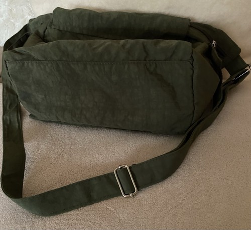 Sportl. Schultertasche, leicht, viel. separat. Fächer & verstellb. Gurt, Olive - Bild 6 von 10