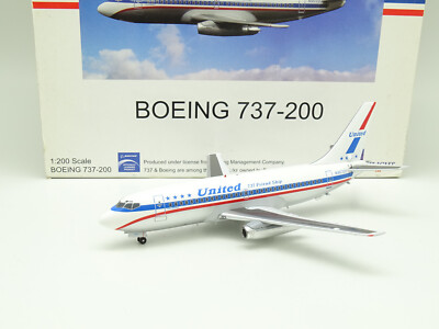 Inflight Avion Airplane 1/200 - Boeing 737 200 United