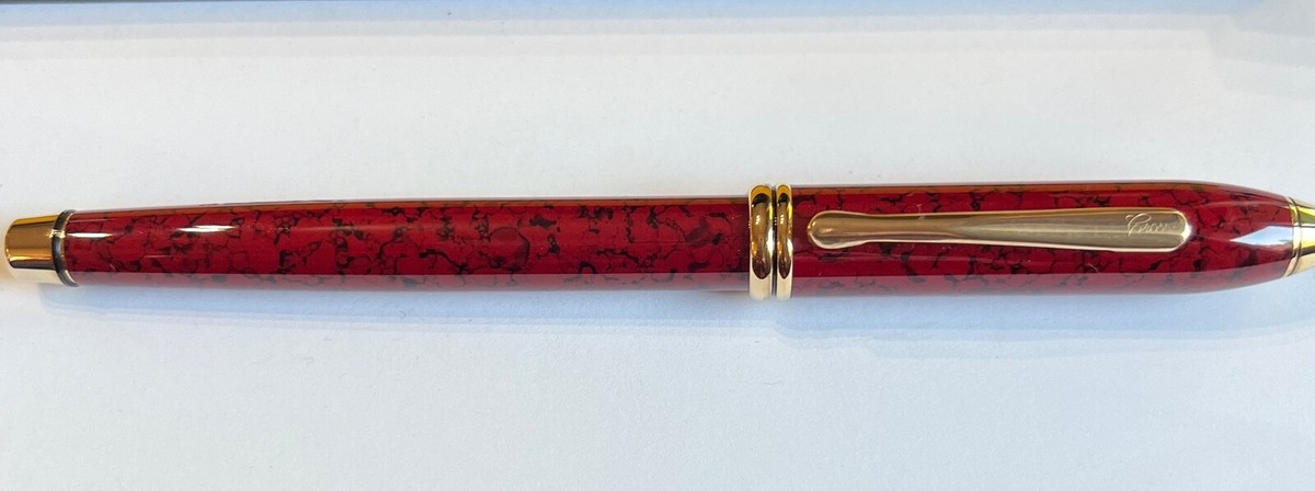 CROSS タウンゼント カーディナル レッドラッカー マーブル シャープ