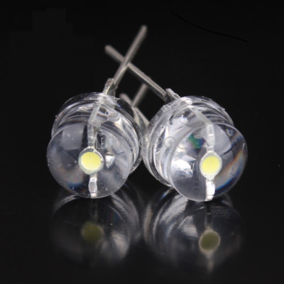 10Stks Red White Green Blue Yellow 8MM Straw Hat 0.5W LED Light Emitting Diode