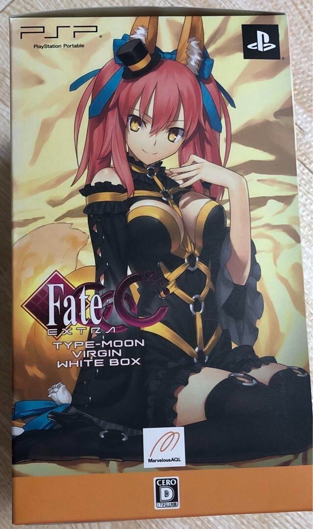 フェイト／エクストラＣＣＣ　タイプムーン　Ｖｉｒｇｉｎ　Ｗｈｉｔｅ　Ｂｏｘ／ＰＳＰ SONY PSP Fate / Extra CCC Type Moon Virgin White Limited Box