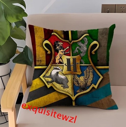 Harry Potter Cushion Cover Home Sofa Throw Pillow Cases Decors 45cm*45cm Gift - Picture 18 of 52
