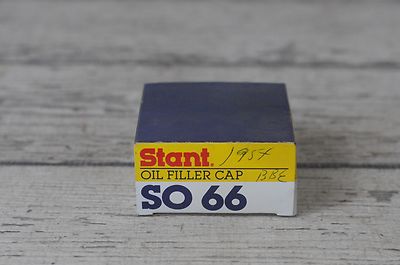 NOS  Stant SO 66 Oil filler Cap S Logo Chevrolet Corvette Camaro Chevelle Nova