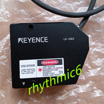 Used LK-G80 Keyence Laser Displacement Sensor Fast FedEx or DHL