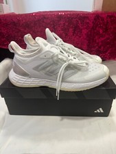 Adidas Barricade Women  s Size 8.5 Orange White Tennis  Pickleball Shoes HP7416