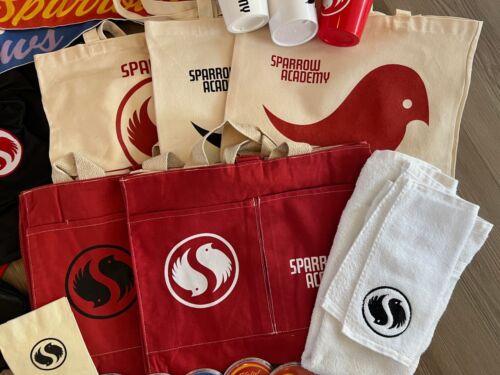 Netflix Umbrella Academy Production Made TV Prop Huge Sparrow Swag Lot - Picture 6 of 8