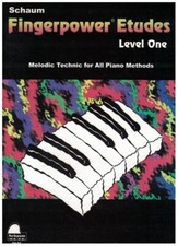 Schaum Fingerpower Etudes - Level One - Educational Piano Series - No. 04-51