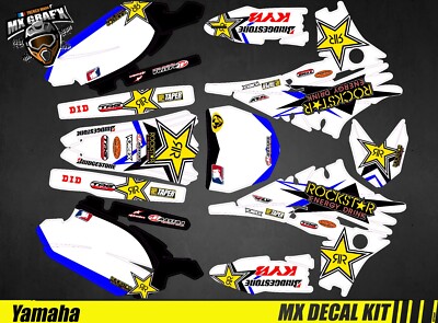 Motorrad Deko Kit für / Mx Decal Kit for Yamaha YZF - Rockstar