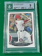 2013 Bowman Chrome--Anthony Rendon--BGS 9 MINT #97 Los Angeles Angels