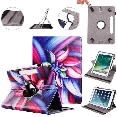 Für Xiaomi Tablet Motiv 360 Grad Rotation Tasche Kunst-Leder Hülle Etuis Cover - Bild 7 von 17