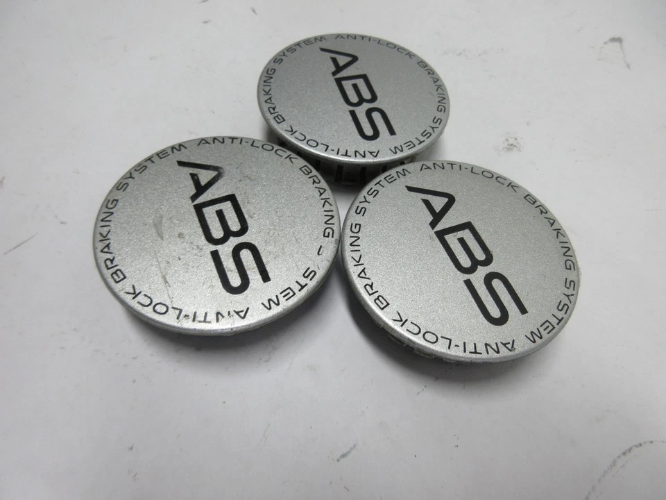 Tapacubos centrales ABS plateados llantas de aleación Pontiac Bonneville originales Foto 2 de 4