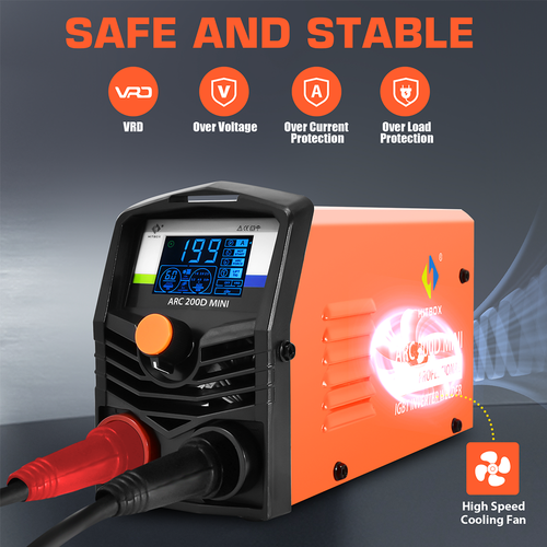 HITBOX 2IN1 Stick mini Welding Machine,120A Lift-TIG ARC Welder for Home use - Picture 11 of 17