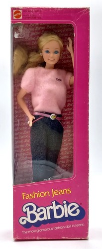 Vintage 1981 Fashion Jeans Barbie Puppe / Mattel 5315, NrfB - Picture 8 of 8