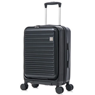 Trolley Boardingcase Handgepäck Koffer mit Rollen TSA Schloss MS-Point 