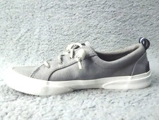 SPERRY TOP SIDER Women's Pier Wave Gray Slip On Boat Shoe STS85103 US 6M UK 3.5