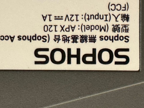 Sophos APX 120 Wireless Access Point WAP - Afbeelding 2 van 3