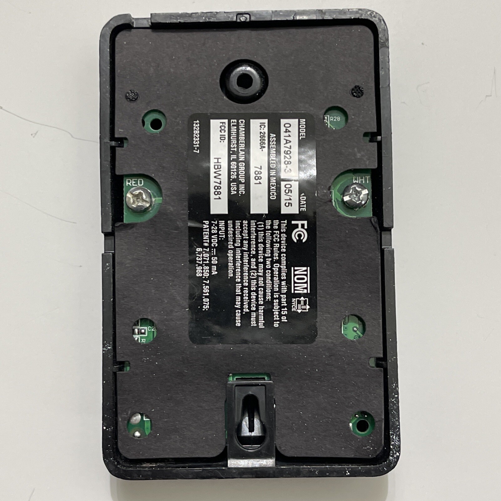 Chamberlain / Liftmaster 888lm MyQ Wall Control Panel for sale online