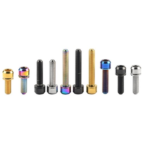 Titanium Bolt M5/M6x14 16 18 20 30mm Hex Screw For Bike Stem Bolt With Washer - Picture 4 of 13