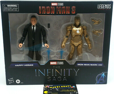 Hasbro Marvel Legends Happy Hogan & Iron Man Mark 21 6
