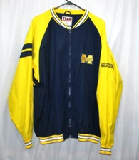 University of Michigan Wolverines Embroidered Full Zip windbreaker Jacket