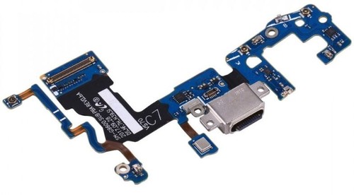 Porta di ricarica con cavo flessibile compatibile per Samsung Galaxy S9 (G9600 Dual SIM) - Foto 2 di 3