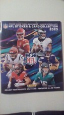 NEW Panini NFL Sticker & Card Collection 2023 Album + 10 Stickers Inside B19