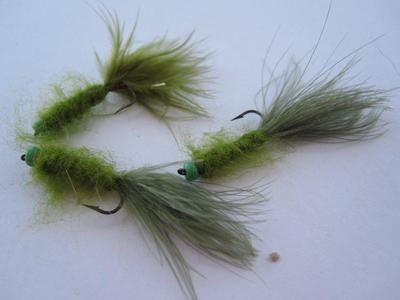 1 DZ Q-6 BEAD HEAD HARES EAR BLACK TWINKLE/'S NYMPHS TROUT DRY FLIES