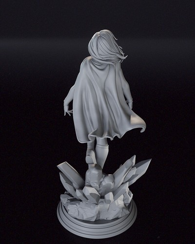 Supergirl, 220mm Resin Model Kit Painted 3d Printed GK Statue Figure - Picture 10 of 12