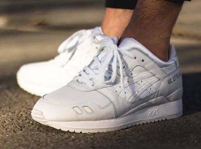 asics gel lyte white leather