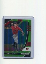 2020 Prizm Draft Lime Green Prizm Refractor Anthony Walters 2/75