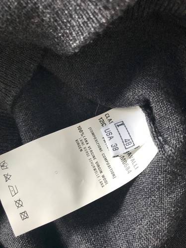 Roberto Cavalli Class Grey Wool Jumper Size IT 48 Large - Picture 9 of 9