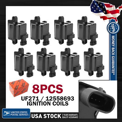OEM 12558693 High Performance Ignition Coils 8Pcs For Chevrolet SSR 2003-2004