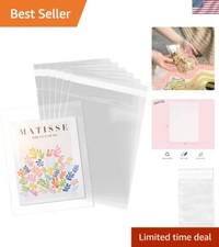 Versatile 10" x 13" Resealable Bags - 200 Count for Photos Marketing Materials