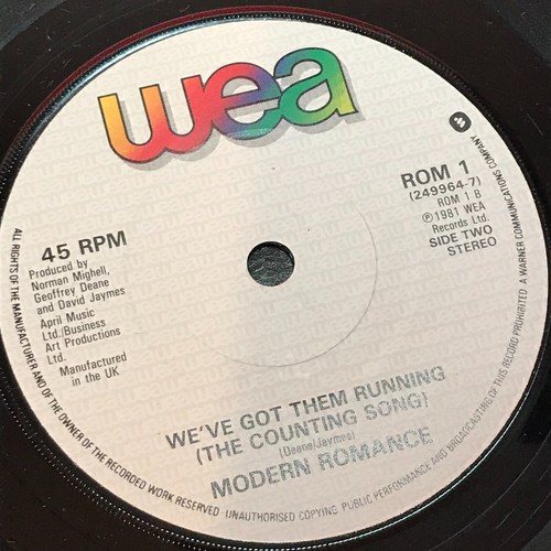 MODERN ROMANCE Best Years Of Our Lives 1982 UK 7" vinyl single Christmas party - Picture 3 of 4