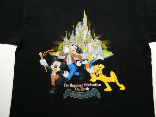 "Camiseta vintage de Walt Disney World ""The Happiest Celebration On Earth"", talla (XL) - Imagen 2 de 21