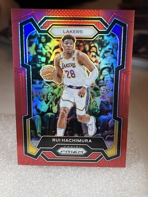 ☆Ruchim☆ 2023-24 Panini Prizm Rui Hachimura Red Prizm #/299 #42 | eBay