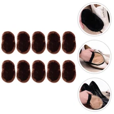 10PCS Efficient Shoes Cleaning Gloves Shoes Cleaner Simulation Wool Shoe Brushes