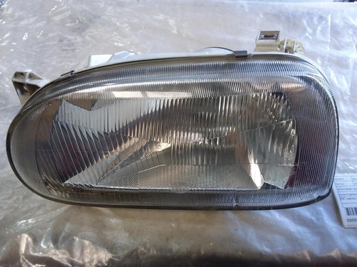 VOLKSWAGEN GOLF LEFT HEADLAMP SINGLE BEAM -OVAL PLUG TYPE  03/94-09/98 94 95 96