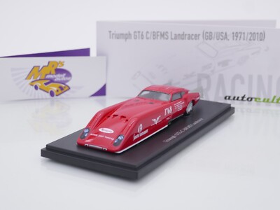 Autocult 07027 # Triumph GT6 C-BFMS Landracer Baujahr 1971 / 2010 '' rot '' 1:43