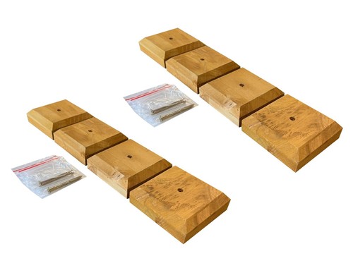 Garden Fence Post Caps Cappers Top Finial Cover Wood Metal Rain Rot Protection - Picture 6 of 23