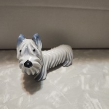 Metzler Ortloff Skye Silky Yorkshire Terrier Dog Figurine Walter Bosse German