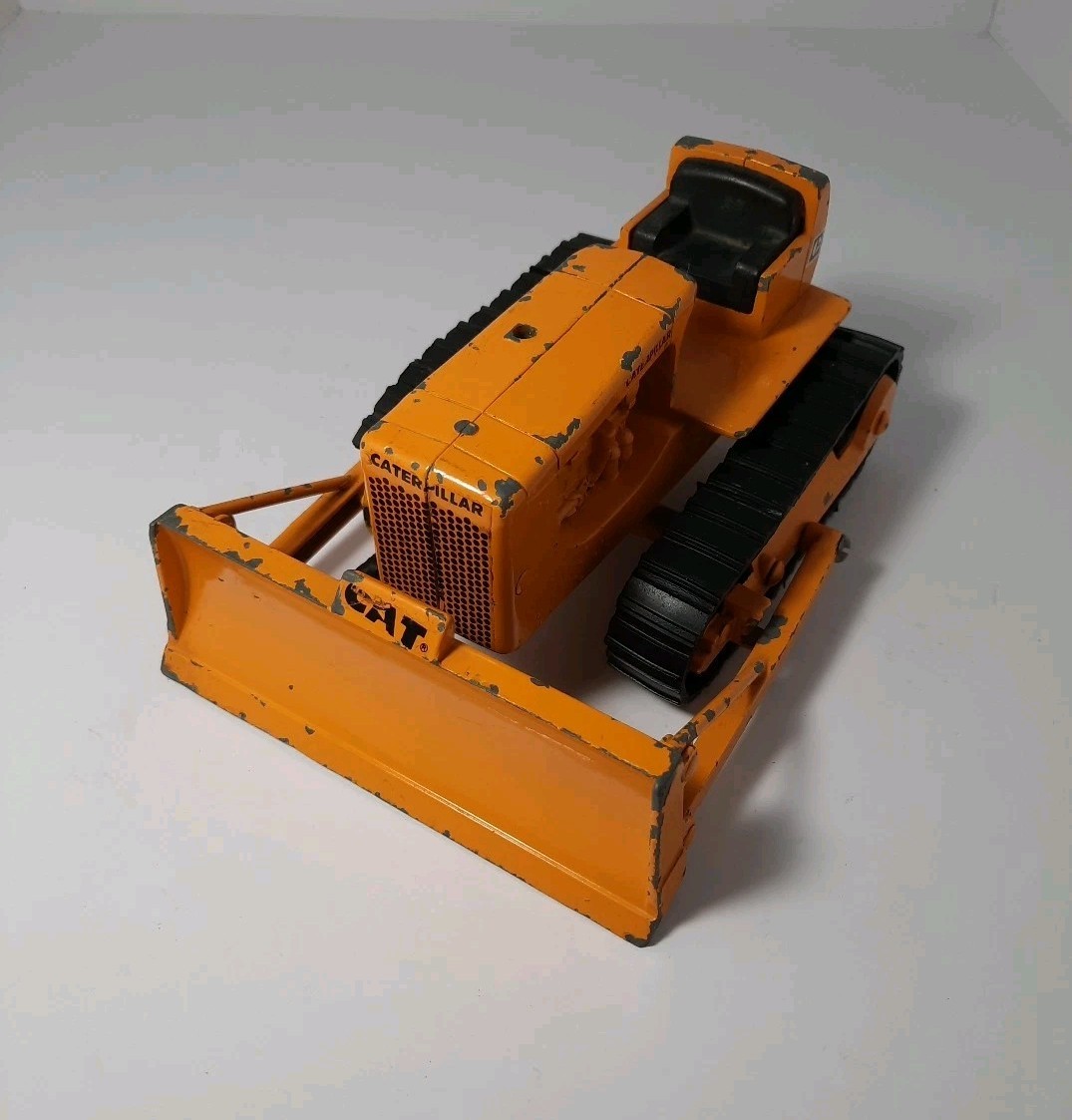 Vintage 1960s ERTL Caterpillar D6 Tractor with Bulldozer | eBay