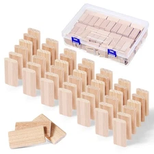 Barydat Domino Tenon Beech Wood Beechwood Loose Tenons Compatible with Domino...