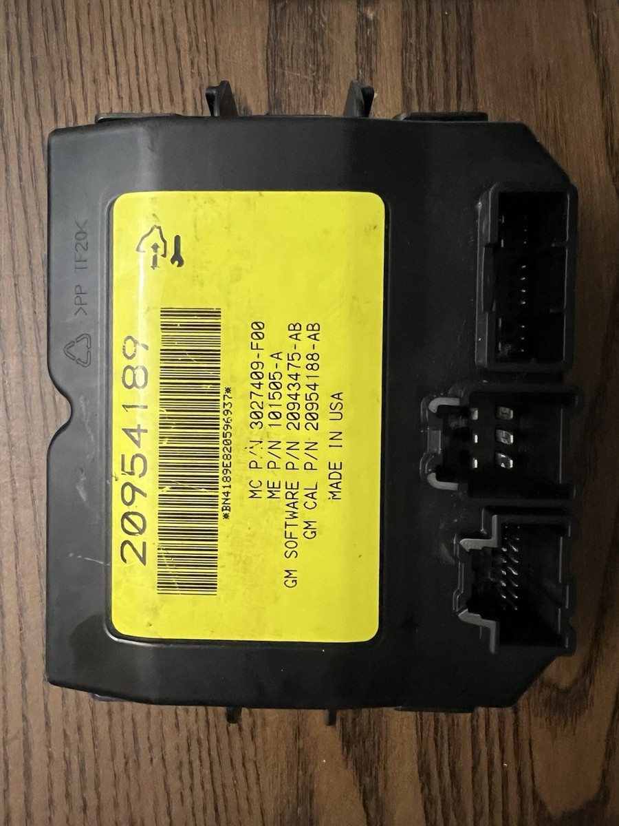 12 Cadillac SRX OEM Lift Gate Control Module 20954189 for sale